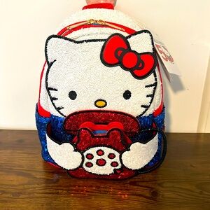 Loungefly Sanrio Hello Kitty Sequin mini backpack